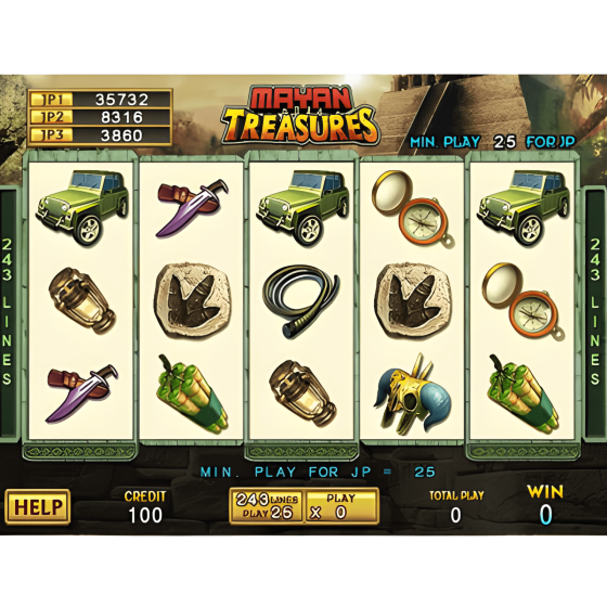 Golden Maya Game By IGS