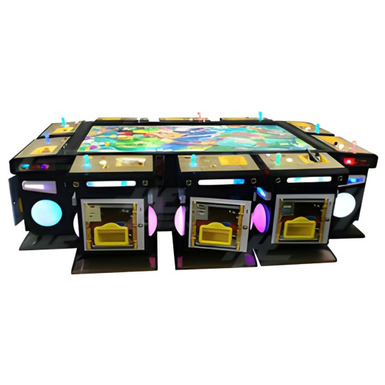 10 Player Table Fish Machine Cabinet