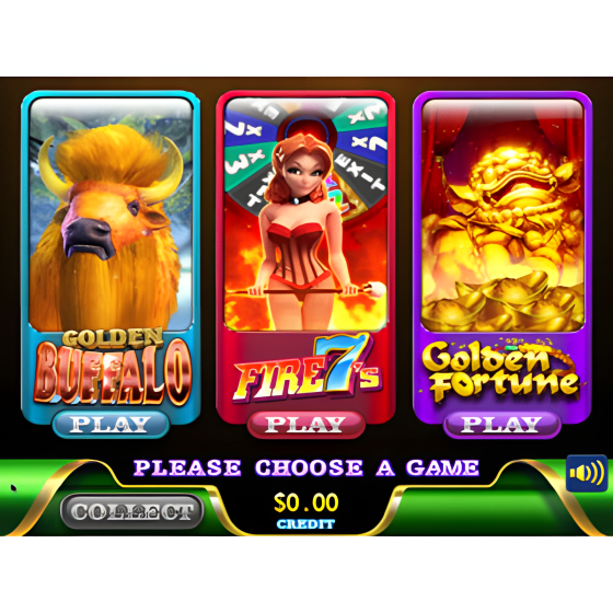 Golden Master Vertical Multi Game by IGS